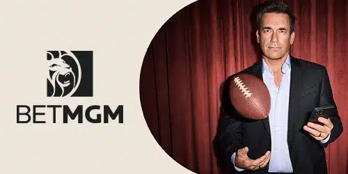 maryland sports betting betmgm banner with Jon Hamm